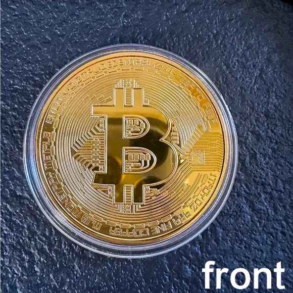 NWT Bitcoin Collectible Commemorative Coin - Picture 3 of 7